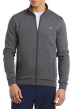 Men's Lacoste Fleece Zip Jacket (xxl) - Grey