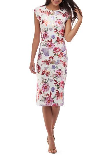 Women's Eci Floral Print Midi Dress