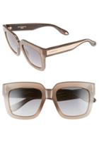 Women's Givenchy 53mm Sunglasses - Mud Beige/ Grey