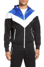 Men's Rag & Bone Colorblock Full Zip Hoodie - Blue