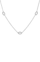 Women's Carriere Diamond Oval Station Necklace (nordstrom Exclusive)