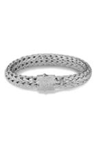 Women's John Hardy Classic Chain Bracelet With Pave Diamonds