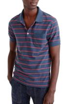 Men's J.crew Slub Jersey Polo - Blue