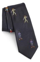 Men's Paul Smith Explorer Silk Tie, Size - Black