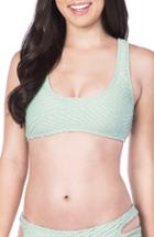Women's Bound By Bone-eye The Sierra Bandeau Bikini Top