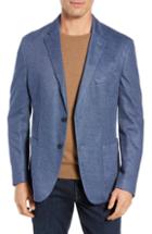 Men's Flynt Fit Knit Blazer, Size 38 - Blue