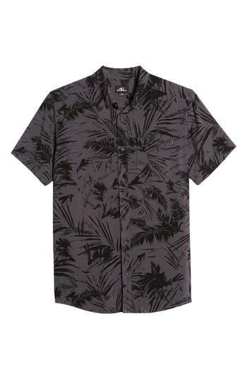 Men's O'neill Ascher Woven Shirt - Grey