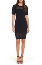 Women's Sentimental Ny Open Weave Body-con Dress - Black