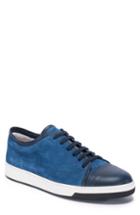 Men's Bugatchi Ischia Sneaker .5 M - Blue