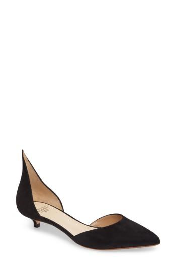 Women's Francesco Russo Pointy Toe Pump .5-9us / 39.5eu - Black