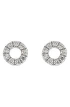 Women's Carriere Open Circle Diamond Stud Earrings (nordstrom Exclusive)