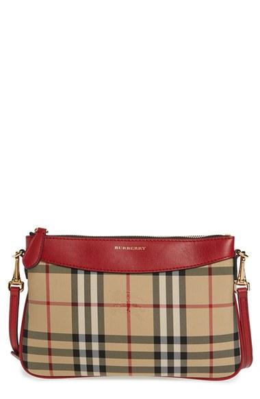 Burberry 'peyton - Horseferry Check' Crossbody Bag -