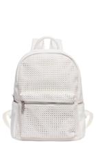 Urban Originals 'lola' Perforated Backpack - White