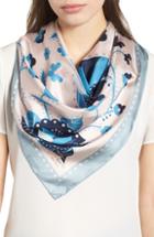Women's Kate Spade New York Raccoon Silk Square Scarf