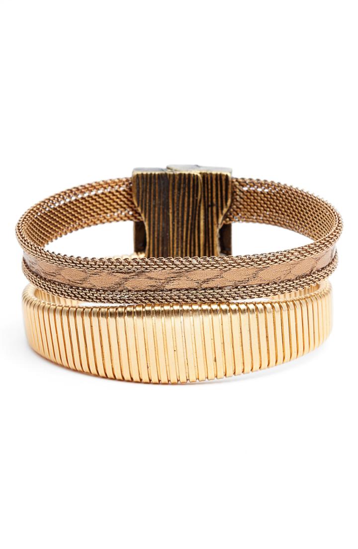 Women's Cynthia Desser Shimmer Snakeskin Bracelet