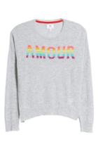 Women's Sundry Amour Wool & Cashmere Sweater - Grey