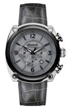 Men's Ingersoll Michigan Leather Strap Chronograph Watch, 45mm