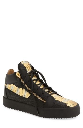 Men's Giuseppe Zanotti High-top Sneaker Us / 40eu - Black