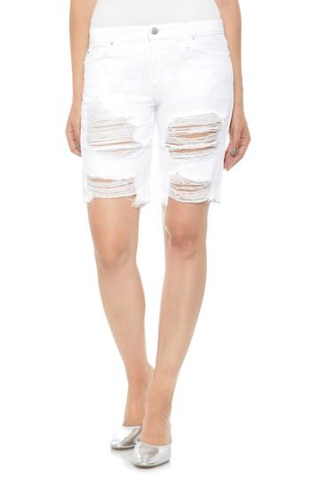 Women's Joe's The Bermuda Denim Shorts - White