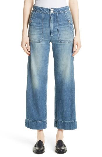 Women's La Vie Rebecca Taylor Delphine Wide Leg Jeans