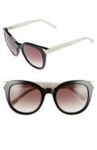 Women's Ted Baker London 52mm Metal Accent Sunglasses - Black