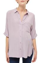 Women's Topshop Kady Roll Sleeve Maternity Top