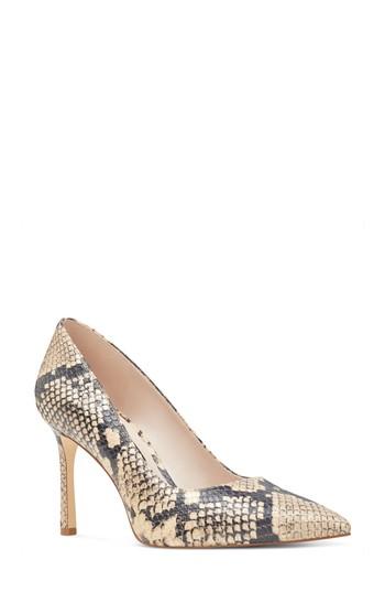 Women's Nine West Emmala Pointy Toe Pump M - Metallic