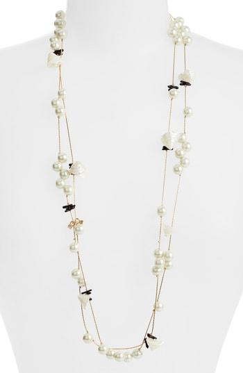 Women's Lele Sadoughi Bead & Shell Layered Necklace