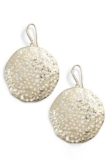 Women's Melinda Maria Honey Circle Drop Earrings