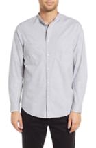 Men's Hope Rick Regular Fit Solid Sport Shirt Us / 46 Eu - Grey