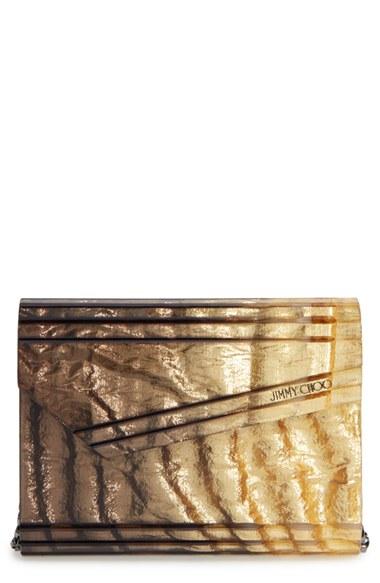 Jimmy Choo 'candy - Degrade Crinkle' Clutch -