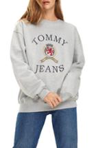 Women's Tommy Jeans Crest Capsule Sweatshirt - Grey