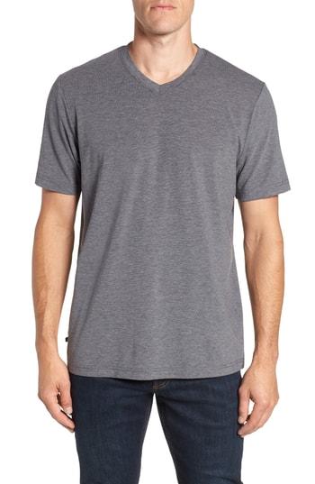 Men's Travis Mathew Potholder V-neck T-shirt - Grey