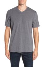 Men's Travis Mathew Potholder V-neck T-shirt - Grey