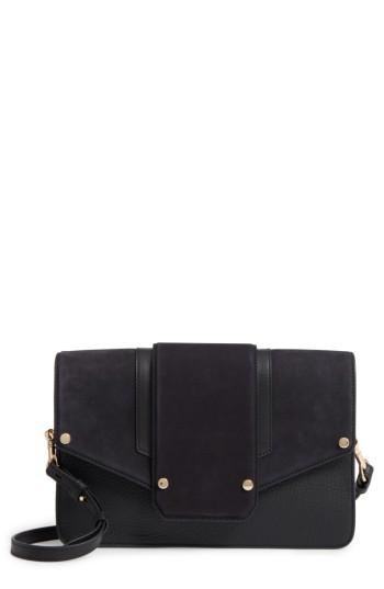 Mackage Effy Convertible Leather Clutch - Black