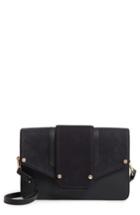 Mackage Effy Convertible Leather Clutch - Black