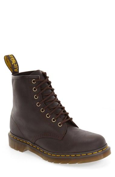 Men's Dr. Martens '1460' Plain Toe Boot Us / 10uk - Brown