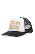Women's Mother Trucker Hats Team Bride Trucker Hat -