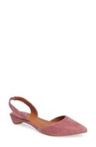 Women's Jeffrey Campbell Shree Slingback Pump M - Pink