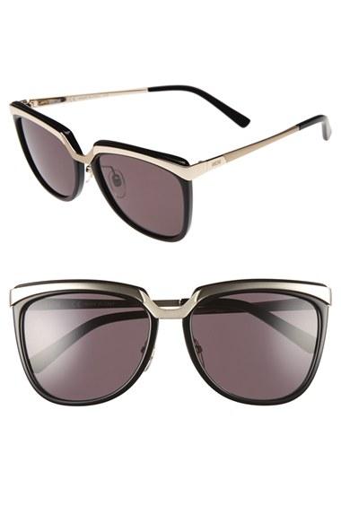 Women's Mcm Teacup 55mm Sunglasses - Black