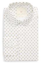 Men's Strong Suit By Ilaria Urbinati Edmond Slim Fit Medallion Dress Shirt .5r - Brown