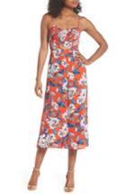 Women's Ali & Jay Full Bloom Cutout Floral Jumpsuit - Red