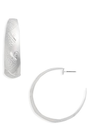 Women's Topshop Energy Wide Hoop Earrings
