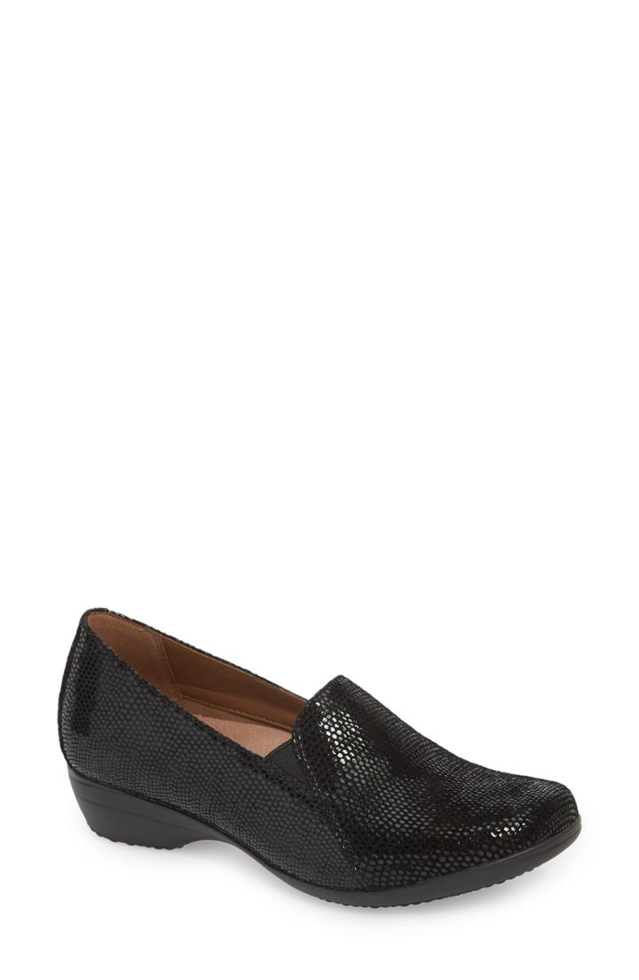 Women's Dansko Farah Loafer .5-7us / 37eu M - Black