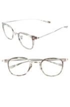 Women's Derek Lam 49mm Optical Glasses - Green/ Brown Tortoise