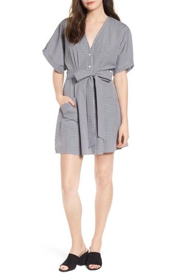 Women's Bp. Button Front Dress - Black