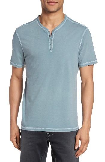 Men's John Varvatos Star Usa Snap Short Sleeve Henley