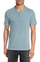 Men's John Varvatos Star Usa Snap Short Sleeve Henley