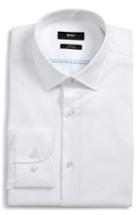 Men's Boss Jerris Slim Fit Dress Shirt - White