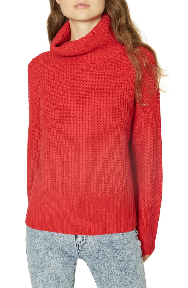 Women's Sanctuary Cowl Neck Shaker Sweater